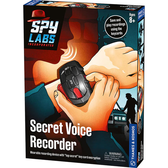 TK SPY LABS: SECRET VOICE RECORDER