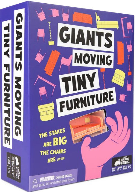GM GIANTS MOVING TINY FURNITURE