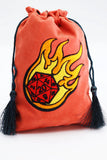 FBG DICE BAG FIREBALL