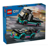 LEGO CITY RACE CAR & CAR CARRIER TRUCK