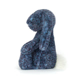 JC BASHFUL LUXE BUNNY HOPSCONE BLUE BLACK MEDIUM 12"