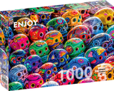 PZ 1000 ENJ COLORFUL SKULLS
