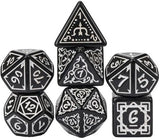FBG DICE 7PC CRYPTIC KNOTS MISTY