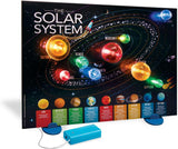 4M KIDZLAB SOLAR SYSTEM LIGHT UP POSTER