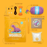 WOOBLES WALLY THE BRACHIOSAURUS CROCHET KIT