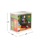 DIY DOLLHOUSE MODULAR MEMORY BOOKSTORE
