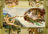 PZ 1000 ENJ MICHELANGELO THE CREATION OF ADAM