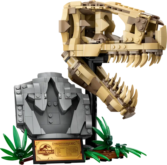 LEGO JW DINOSAUR FOSSILS TREX SKULL