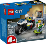 LEGO 4+ CITY POLICE MOTORCYCLE CHASE