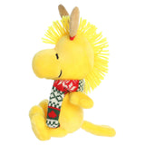 AUR PEANUTS SNOOPY REINDEER WOODSTOCK 8"