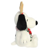 AUR PEANUTS SNOOPY REINDEER 8"