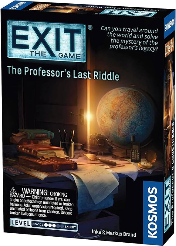 GM EXIT: LEVEL 3 - THE PROFESSORS LAST RIDDLE