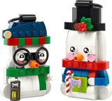 LEGO SNOWMAN ORNAMENTS