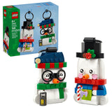 LEGO SNOWMAN ORNAMENTS