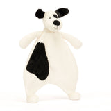 JC COMFORTER BASHFUL BLACK AND CREAM PUPPY
