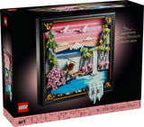 LEGO ART JAPANESE CHERRY BLOSSOM LANDSCAPE