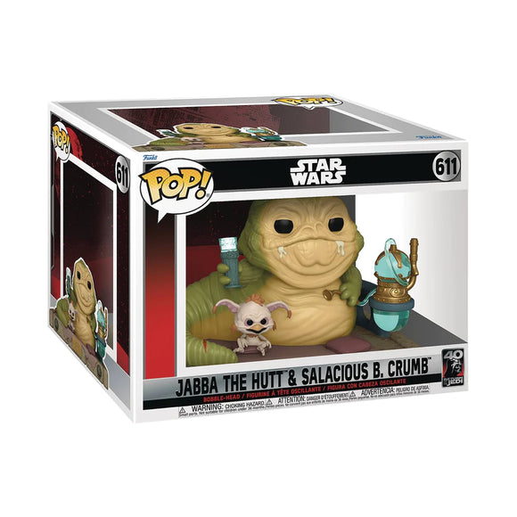 POP! DELUXE SW 40TH JABBA W/ SALACIOUS
