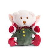 BKB ZIGGY BEAR SANTA'S LITTLE HELPER GREEN 6"
