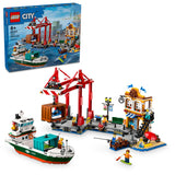 *LEGO CITY SEASIDE HARBOR WITH CARGO SHIP