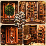 DIY BOOK NOOK TREE OF KNOWLEDGE