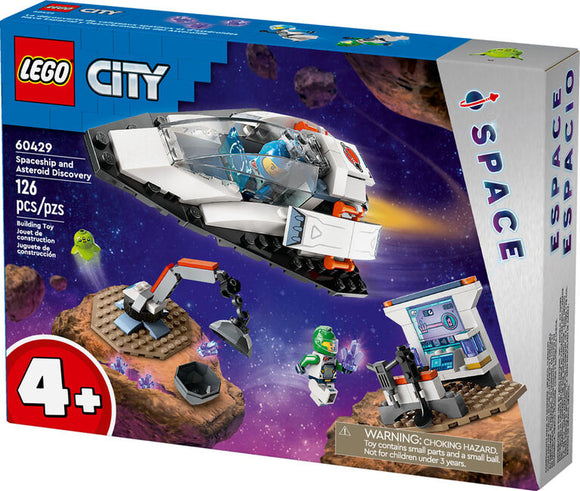 LEGO 4+ CITY SPACESHIP & ASTEROID DISCOVERY