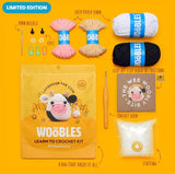WOOBLES LAVENDER THE COW CROCHET KIT