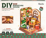 DIY HOUSE CHRISTMAS FIREPLACE