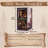 DIY BOOK NOOK ROSE DETECTIVE AGENCY W/ COVER