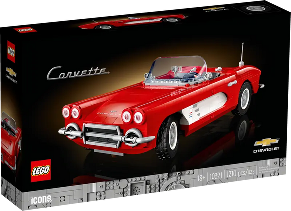 LEGO ICONS CHEVROLET CORVETTE 1961