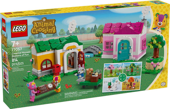 LEGO ANIMAL CROSSING CREATIVE HOUSES SEASONS OF FUN