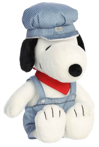 AUR PEANUTS SNOOPY TRAIN ENGINEER 14