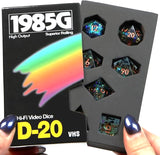 1985G VHS DICE 7PC SHARP EDGE STARSTORM