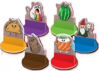 GM EXPLODING KITTENS ACRYLIC MEEPLES