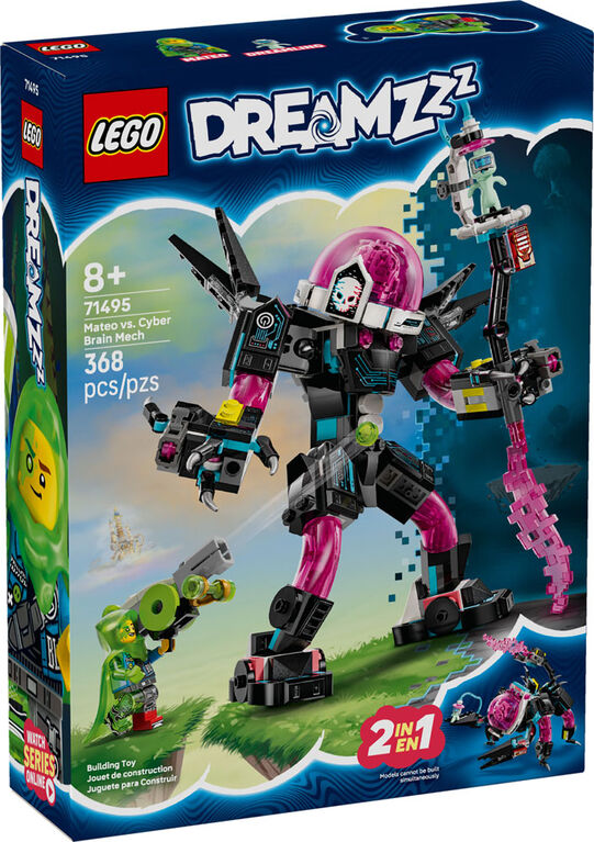 LEGO DREAMZ MATEO VS CYBER BRAIN MECH