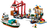 *LEGO CITY SEASIDE HARBOR WITH CARGO SHIP