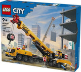 *LEGO CITY YELLOW MOBILE CONSTRUCTION CRANE