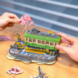 DIY CHERRY BLOSSOM JOURNEY TRAIN