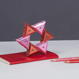SPEKS GEODE CHROME STELLAR PYRAMID PINK