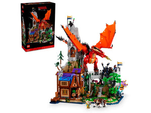 LEGO IDEAS DUNGEONS AND DRAGONS RED DRAGONS TAIL D&D