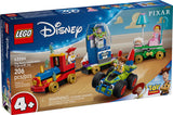 LEGO 4+ DISNEY TOY STORY CELEBRATION TRAIN & RC CAR