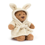 JC BARTHOLOMEW BEAR BATHROBE 11"