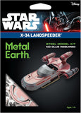 METAL EARTH SW X-34 LANDSPEEDER