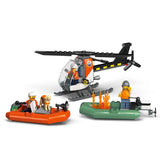 LEGO CITY COAST GUARD RESCUE BOAT & HELICOPTER