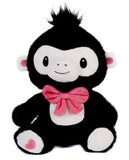 FIESTA SITTING ANIMALS W/ PINK BOW 9.5" ASST