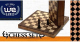 CHESS OAK BOOK STYLE FOLDING 10"