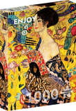 PZ 1000 ENJ KLIMT LADY WITH A FAN