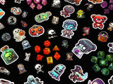 1985G MYSTERY DICE FRIGHT NIGHT 7PC SET