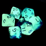 FBG DICE 7PC GID  GLOWING MEMORY