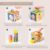 TAFTOYS PLAY AND DISCOVERY CUBE