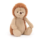 JC BASHFUL HEDGEHOG LIGHT BROWN MEDIUM 12"